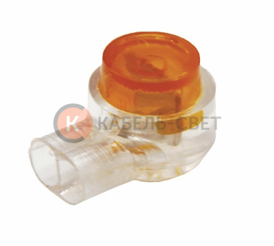 Соединитель изолированный К-1, для жил (d=0,4-0,7мм), D=1,52мм REXANT