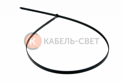 Хомут-стяжка кабельная нейлоновая 1020x9,0мм, черная (100 шт/уп) REXANT