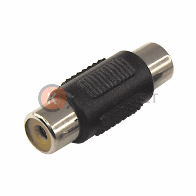 Переходник 1 гнездо RCA - 1 гнездо RCA REXANT