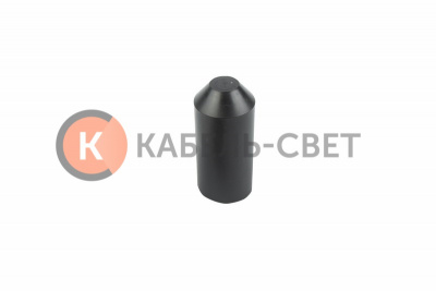 Термоусаживаемый колпак, (капа) 97,0/40,0 мм черный REXANT