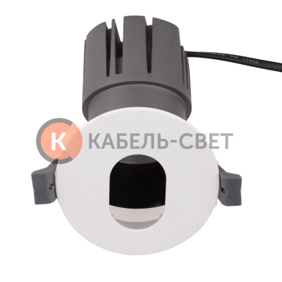 Светильник встраиваемый поворотный REXANT Horeca Dark Light с антиослепляющим эффектом 12 Вт 4000 К Oval LED WHITE