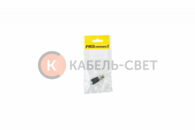 Разъем высокочастотный на кабель, штекер BNC с клеммной колодкой, (1шт.) (пакет) PROconnect