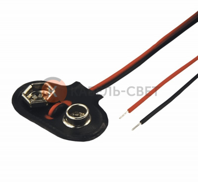 Клемма на крону FD-2222 9V (угловая) REXANT