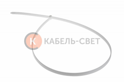 Хомут-стяжка кабельная нейлоновая 1020x9,0мм, белая (100 шт/уп) REXANT