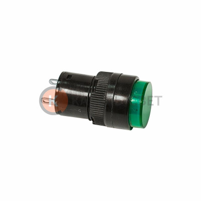 Индикатор Ø16  220V  зеленый  (RWE-510)  REXANT