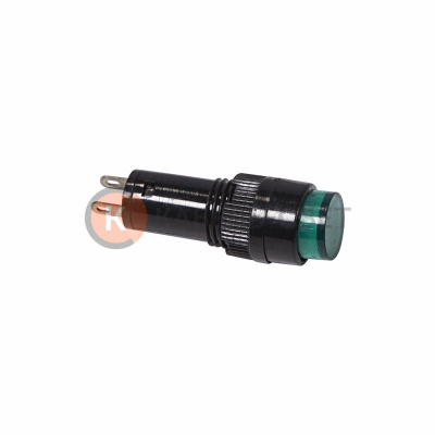 Индикатор Ø10  220V  зеленый  (RWE-504)  REXANT