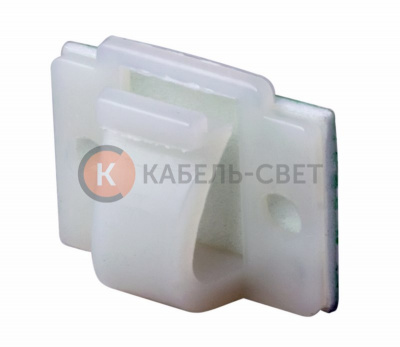 Площадка самоклеящаяся c клипсой под шлейф REXANT (ПКШ) 20х14 мм, упаковка 100 шт.