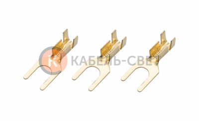 Наконечник вилочный REXANT 4.5 мм, 1-1.5 мм² (НВ 1.5-4)
