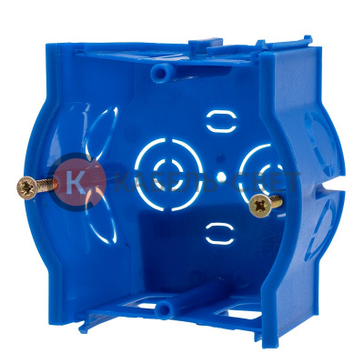 Коробка установочная сборная (проходная), 68х45 мм REXANT