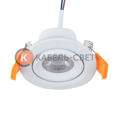 Светильник встраиваемый поворотный REXANT Bagel 5 Вт 4000 К LED