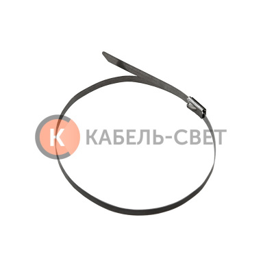 Хомут стальной 152x4,6мм (100 шт/уп) REXANT