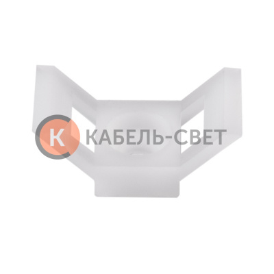 Площадка для крепления стяжки REXANT (ПС-2) 29x15 мм, белая, упаковка 100 шт.