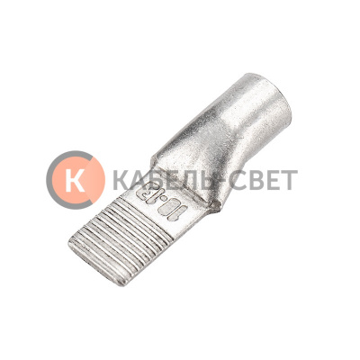 Наконечник штифтовой медный луженый НШМЛ 10-5,5х13 (10мм² - Ø5,5мм) (в упак. 50 шт.) REXANT