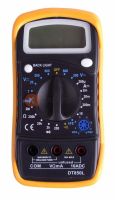 Портативный мультиметр MAS830L (DT850L) PROconnect