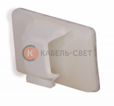 Площадка самоклеящаяся c клипсой под шлейф REXANT (ПКШ) 17х12 мм, упаковка 100 шт.