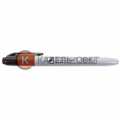 Маркер перманентный Multi Marker Slim 2мм, черный, пулевидный Crown