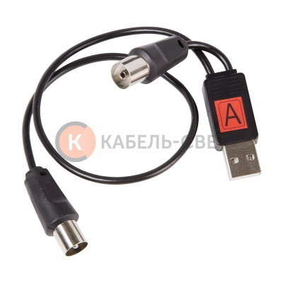 Усилитель ТВ сигнала с питанием от USB, RX-450 REXANT