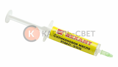 Силиконовое масло, ПМС-200 (Полиметилсилоксан), 15мл, носик-капельница REXANT