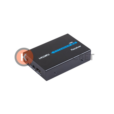 Приемник сигнала HDMI по витой паре RJ-45(8P8C) до 120м (1080p) REXANT