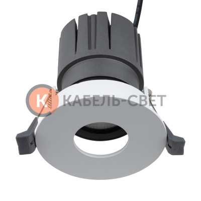 Светильник встраиваемый поворотный REXANT Horeca Dark Light с антиослепляющим эффектом 12 Вт 4000 К Ring LED WHITE