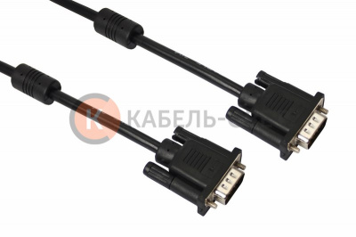 Шнур VGA - VGA с ферритами, 1,8м, черный PROconnect