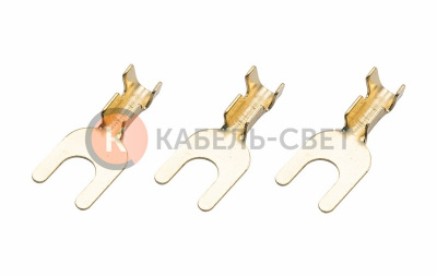 Наконечник вилочный REXANT 5.5 мм, 1-1.5 мм² (НВ 1.5-5)