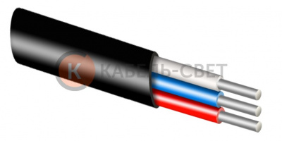 Кабель АВВГп 3*6
