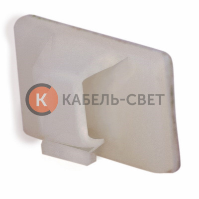 Площадка самоклеящаяся c клипсой под шлейф REXANT (ПКШ) 17х12 мм, упаковка 10 шт.