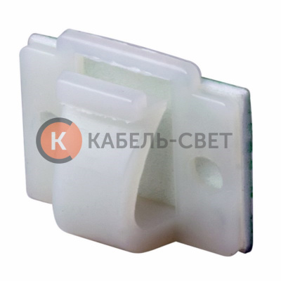 Площадка самоклеящаяся c клипсой под шлейф REXANT (ПКШ) 20х14 мм, упаковка 10 шт.