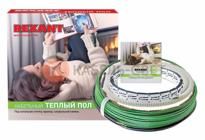 Теплый пол Slim RNB-128-2300 2300Вт, 128м 12,5-14,5м² двухжильный REXANT