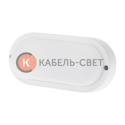 Светильник ЖКХ LED пылевлагозащищенный овал IP65 12Вт 1000Лм 6500K с микроволновым датчиком движения REXANT