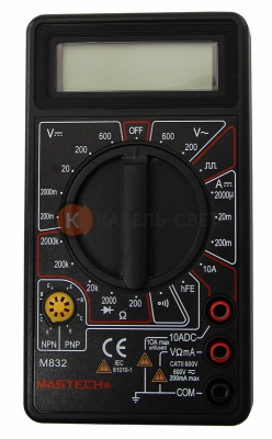 Портативный мультиметр M832 MASTECH