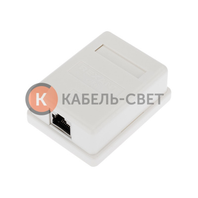 Розетка компьютерная внешняя, 1-порт FTP RJ-45 (8P8C), CAT 6 REXANT
