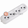 Колодка 4 гнезда без заземления REXANT