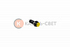 Выключатель-кнопка 250V 1 А (2с) OFF-(ON) Б/Фикс желтая (PBS-11В) REXANT