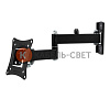 Кронштейн для телевизора 13"-37", наклонно-поворотный, 2 колена REXANT