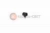 Выключатель клавишный 12V 30А (3с) ON-OFF черный ОВАЛ с желтой LED подсветкой (RWB-523, ASW-20D) REXANT