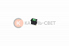 Выключатель клавишный 12V 15А (3с) ON-OFF зеленый  с подсветкой  Mini  (RWB-206-1, SC-768)  REXANT