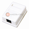 Рoзетка компьютерная внешняя 1-порт, UTP RJ-45 (8P8C), CAT 5e REXANT