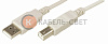 Кабель USB (шт. USB B - шт. USB A) 1.8 метра, серый REXANT